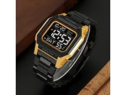 Чоловічий наручний годинник 2264BKGDBK Black-Gold-Black Skmei acs0030090 - мініатюра 6