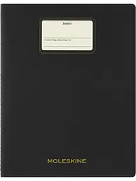 Записник Moleskine Cahier Student XXL, Нелінований Чорний (CHSTU73BK) - мініатюра 3