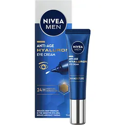 Антивіковий крем для шкіри навколо очей NIVEA MEN Hyaluron 15 мл (83998)
