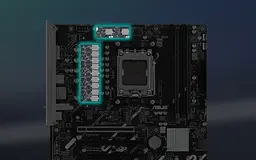 Материнська плата Asus Prime B840M-A-CSM Socket AM5 - мініатюра 9