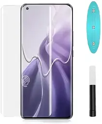 Захисне скло DK для Oppo Find X3/X3 Pro UV Curved 015456 clear - мініатюра 2