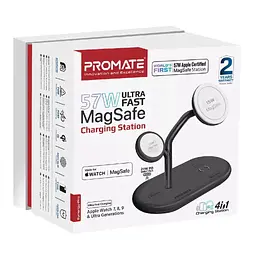 Зарядний пристрій Promate бездротовий (synergy-pro.black) - мініатюра 3