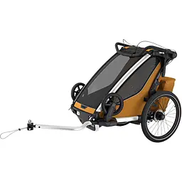 Дитяча коляска Thule Chariot Sport 2 Single (Natural Gold) (TH 10201032) - мініатюра 4