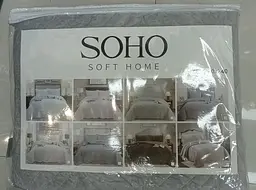 Покривало Soho Velvet Vip Venzel Gray 220x240 см сіре (A120123) - мініатюра 7