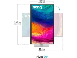 Монітор BenQ PD3226G (9H.LMVLA.TBE) - мініатюра 3