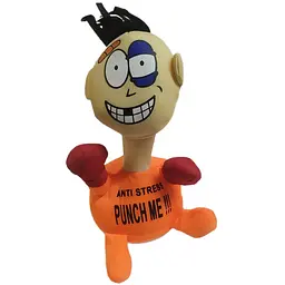 М'яка іграшка-антистрес A-Toys Punch Me помаранчева - мініатюра 4