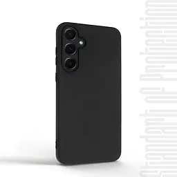 Чехол-накладка для смартфона Samsung Galaxy A55 5G (A556) противоударный, силиконовый, термополиуретановый (ТПУ), с защитой камеры и корпуса, черный, защита всего корпуса, ArmorStandart (ARM74318) - мініатюра 2