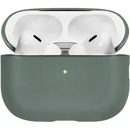 Чохол Native Union (RE) Classic Case Slate Green для AirPods Pro 2nd Gen зелений (APPRO2-LTHR-GRN) - мініатюра 2