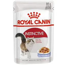 Вологий корм для котів Royal Canin Instinctive шматочки в желе 85 г