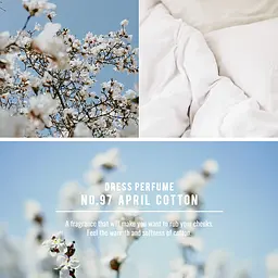 Парфумована вода W.Dressroom Dress & Living Clear Perfume No.97 April Cotton для одягу та дому 70 мл - мініатюра 3