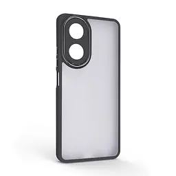 Защитный чехол для OPPO A58 4G, Shade, черный, TPU+PC, матовый, защита всего корпуса, панель-накладка, противоударный, с высокими бортами, амортизирует удары при падениях, ArmorStandart (ARM73439)
