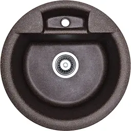 Кухонна мийка Adamant FINE коричнева d 470x190 мм, без крила d 47