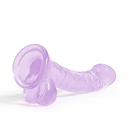 Фалоімітатор Crushious Hudini Jelly 17.5 см (фіолетовий) - мініатюра 14