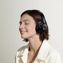 Бездротові накладні навушники HOCO W71 Cool sound BT headphones Black (6942007677240) - мініатюра 8