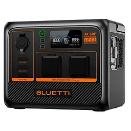 Зарядна станція Bluetti AC60P, 504Wh, 600W, LiFePO4, IP65 - мініатюра 3