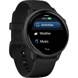Смарт-годинник Garmin Vivoactive 6 Slate with Black Band (010-02985-00) - мініатюра 2