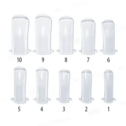 Багаторазові верхні форми для експрес нарощування PNB Reusable Upper Nail Forms 100 шт - мініатюра 5