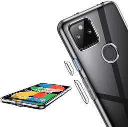 Силіконовий чохол BeCover для Google Pixel 5a 5G Transparancy (706921) - мініатюра 4