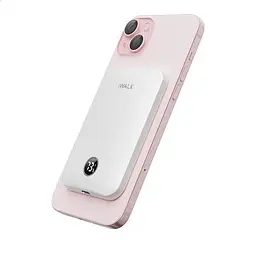 Повербанк Walk Magnetic Ultra Slim 5000mAh бездротовий W/LED Display Battery Pack Easy Grip
