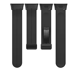 Ремінець Primolux Magnetic Silicone для годинника Xiaomi Redmi Watch 3 Black - мініатюра 2