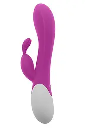 Вібратор-кролик S Pleasures Premium Corabi Rabbit, рожевий, вушка для клітора, 16 режимів, нагрів - мініатюра 2