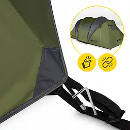 Намет туристичний Mountain Goat Prime Quatro 4-місний Olive (P-5905973406598) - мініатюра 13
