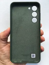 Оригінальний силіконовий чохол для Samsung Galaxy S23 Plus (6.6") Samsung Silicone Case EF-PS916TGEGRU Khaki - мініатюра 8