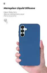Чехол ArmorStandart ICON для Samsung A15 4G (A155) / A15 5G Dark Blue (ARM72485) - мініатюра 7