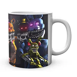 Кружка GeekLand Five Nights At Freddys П'ять ночей з Фредді Nightmare Animatronics FN.02.396 - мініатюра 3