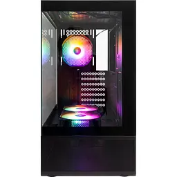 Корпус 1stPlayer Mi7-A-BK-2F7R-1F7 Black [134422] - мініатюра 5