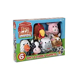 Великий ляльковий театр Melissa&Doug Ферма 6 шт. (MD9121) - мініатюра 2