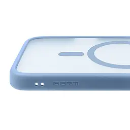 Чехол для Apple iPhone 17 Pro Max, Lush MagCase, голубой, противоударная панель-накладка из TPU и PC, полупрозрачный чехол с MagSafe (с магнитом), с защитой камеры, поддержка беспроводной зарядки, защита всего корпуса, ArmorStandart (ARM87498) - мініатюра 5