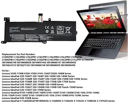 Акумулятор AKKEE L16M2PB1 4000 мА·год для ноутбуків Lenovo IdeaPad - мініатюра 5