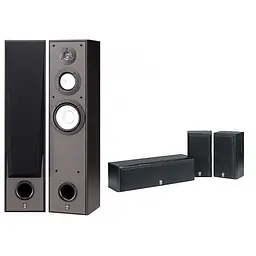 Домашній кінотеатр Yamaha Kino System 7390 (RX-V385 + NS-7390 + NS-P51) Black - мініатюра 2