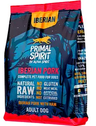 Сухий корм PRIMAL SPIRIT Iberian Pork для дорослих собак всіх порід (з іберійською свининою та шинкою) 1 кг