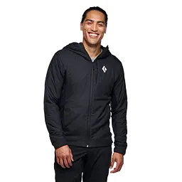Куртка Black Diamond M First Light Hybrid Hoody Black L (1033-BD 7522650002LRG1) - мініатюра 2