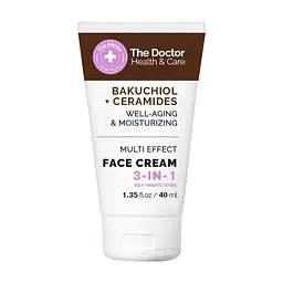 Крем для обличчя The Doctor Health & Care Bakuchiol + Ceramides Face Cream 3в1 40 мл (5901845509343) - мініатюра 2