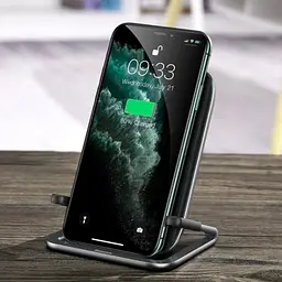 Бездротовий зарядний пристрій Baseus Rib 15W WXPG-01 Black - мініатюра 4