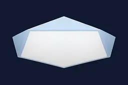 Люстра стельова LED Levistella 752L78 BLUE, 90W, регульована температура світла, голубий, сучасний стиль для дому - мініатюра 2