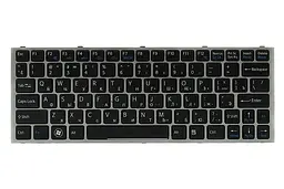 Клавiатура для ноутбука SONY YB YA чорний, сiрий фрейм (KB311934)