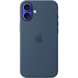 Чохол Silicone Case with MagSafe Apple для iPhone 16 Plus Denim (MYYA3ZM/A) [116192] - мініатюра 1