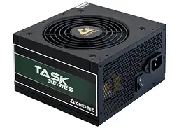 БЖ 400W Chieftec TASK TPS-400S-BULK, 120 mm, 80+ Bronze Bulk - мініатюра 4