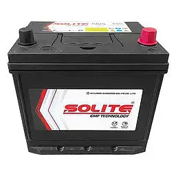 Акумулятор Solite 6СТ-65Ah 75D23L ASIA Ев (-/+) 550CCA 232 x 175 x 225 мм - мініатюра 2