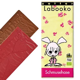 Шоколад молочний Zotter Labooko Cuddly Bunny органічний 70 г (2 шт. по 35 г) - мініатюра 3