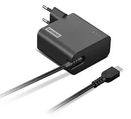 Блок живлення для ноутбука Lenovo 65W USB-C Wall (4X21L54610)