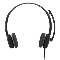 Комп'ютерна гарнітура Logitech H151 Stereo Black (981-000589) - мініатюра 4
