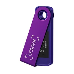 Криптогаманець Ledger Nano S Plus Amethyst Purple, апаратний криптовалютний мультивалютний гаманець, холодне зберігання, USB-підключення, формат флешки, підтримка Android/macOS/Windows - мініатюра 3