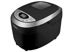 Хлібопіч Liberton LBM-6306, Black/Silver, 850 Вт, 12 програм, 2 тістоміси, випікання 700/900/1150 г, оглядове вікно, підтримка температури, відстрочка старту