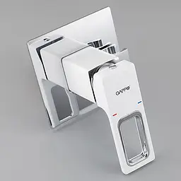 G7217-8 Змішувач для душу гігієнічний вбудований білий Gappo 1/8, Білий - мініатюра 3
