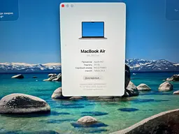 Ноутбук Apple MacBook Air 13.6" 2022 M2/24/512 (MXL579W0R4) Б/в - мініатюра 9